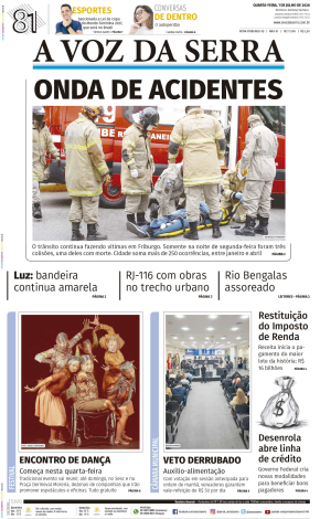 Edição de 1º de Julho de 2026 Edição de 1º de Julho de 2026